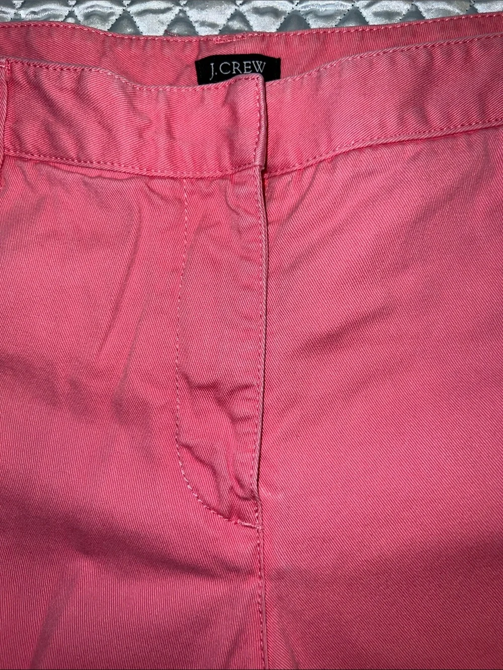 J Crew capris, size 12, pink